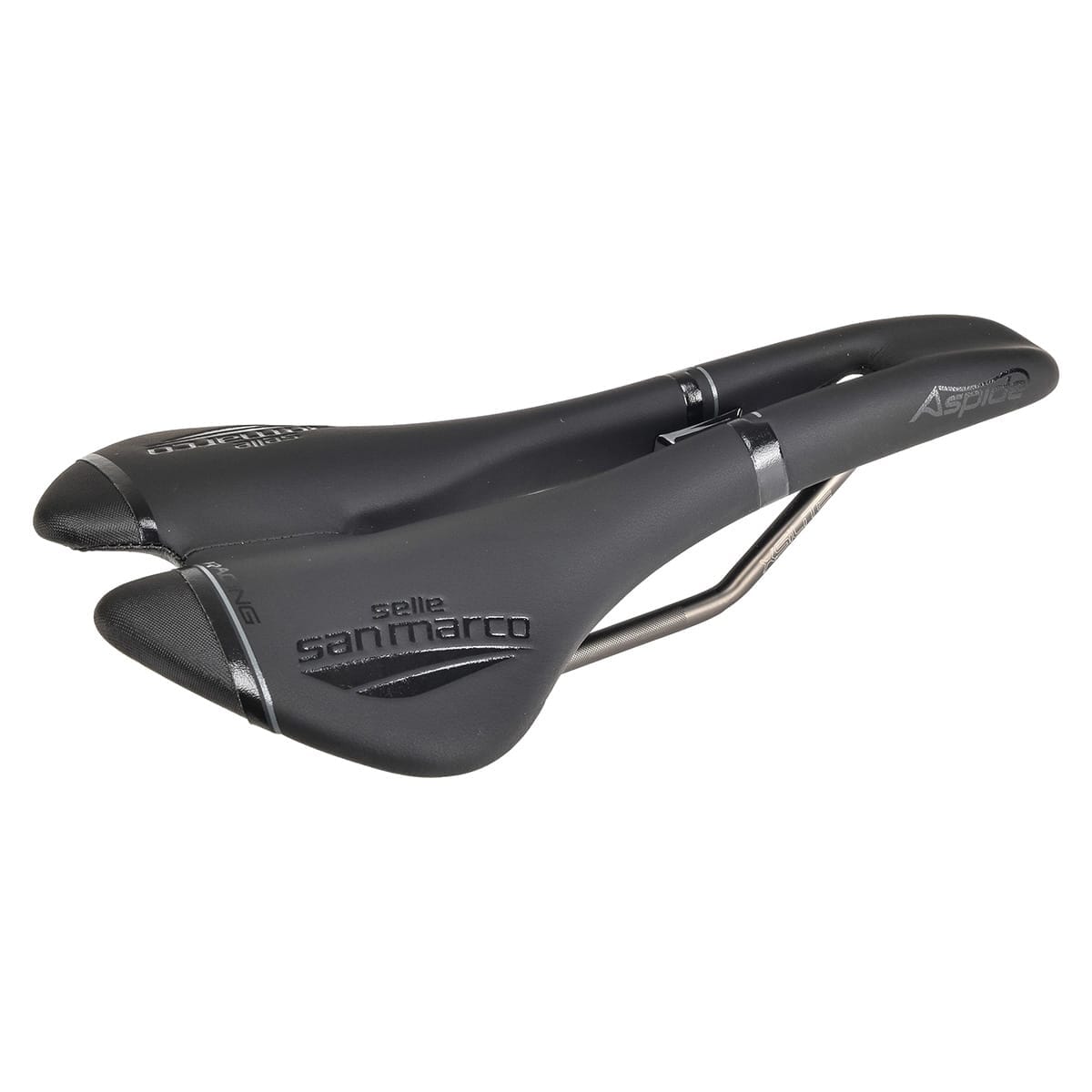 Selle SELLE SAN MARCO ASPIDE RACING OPEN FIT WIDE Rails Xsilite