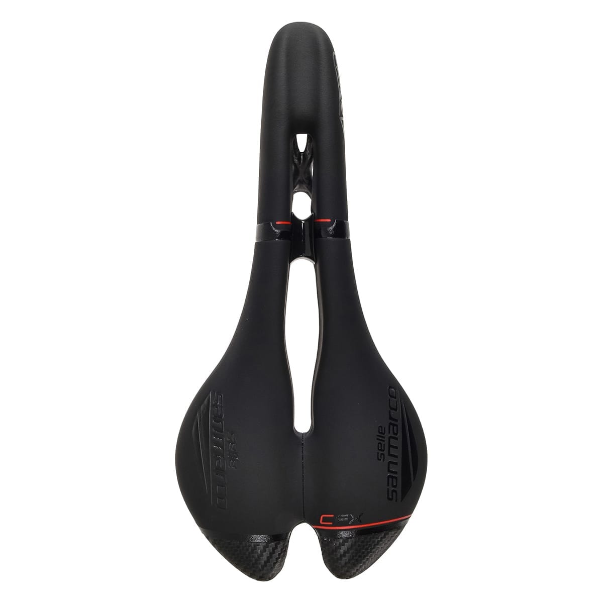 Selle SELLE SAN MARCO ASPIDE CARBON FX OPEN FIT NARROW Rails Carbone