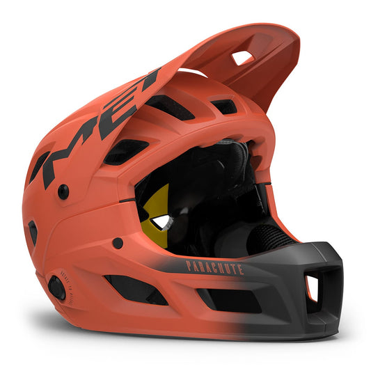 MET PARACHUTE MCR MIPS MTB-Helm Orange/Schwarz