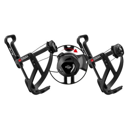 ELITE STRUKA Trinkflaschenhalter Schwarz