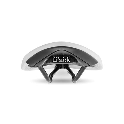 Sattel FIZIK ARIONE R3 OPEN LARGE Kium-Schienen Weiß White Edition