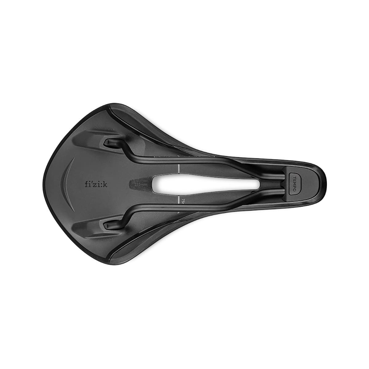 Sattel FIZIK TEMPO ALIANTE R5 155mm S-Alloy Schienen Schwarz