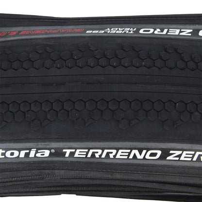 Reifen VITTORIA TERRENO ZERO GRAVEL ENDURANCE Graphene G2.0 700x47c Tubeless Ready Grau