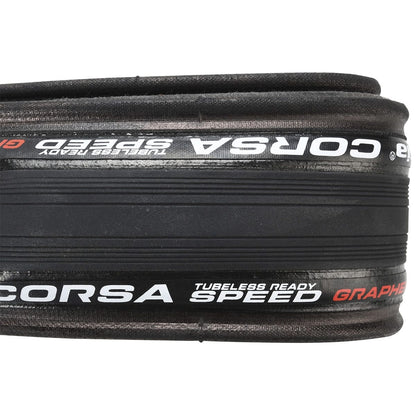 Reifen VITTORIA CORSA SPEED Graphene G2.0 700x23c Tubeless Ready Schwarz