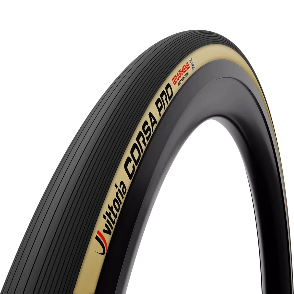 Reifen VITTORIA CORSA PRO Graphene G2.0 700x28c Tubeless Ready Beige