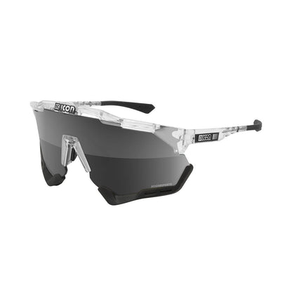 Brille SCICON AEROSHADE Transluzent Iridium Silber