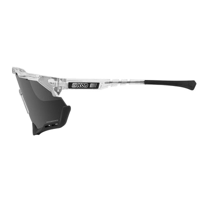 Brille SCICON AEROSHADE Transluzent Iridium Silber