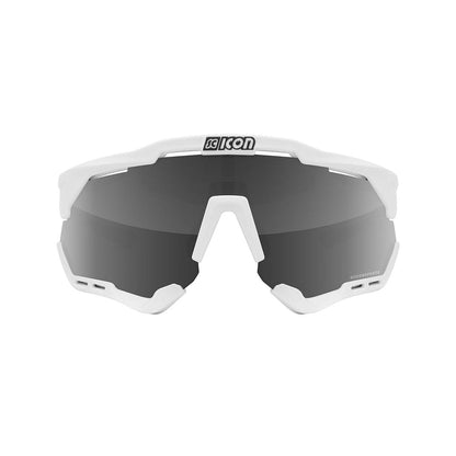 Brille SCICON AEROSHADE Weiß Iridium Silber