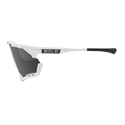 Brille SCICON AEROSHADE Weiß Iridium Silber
