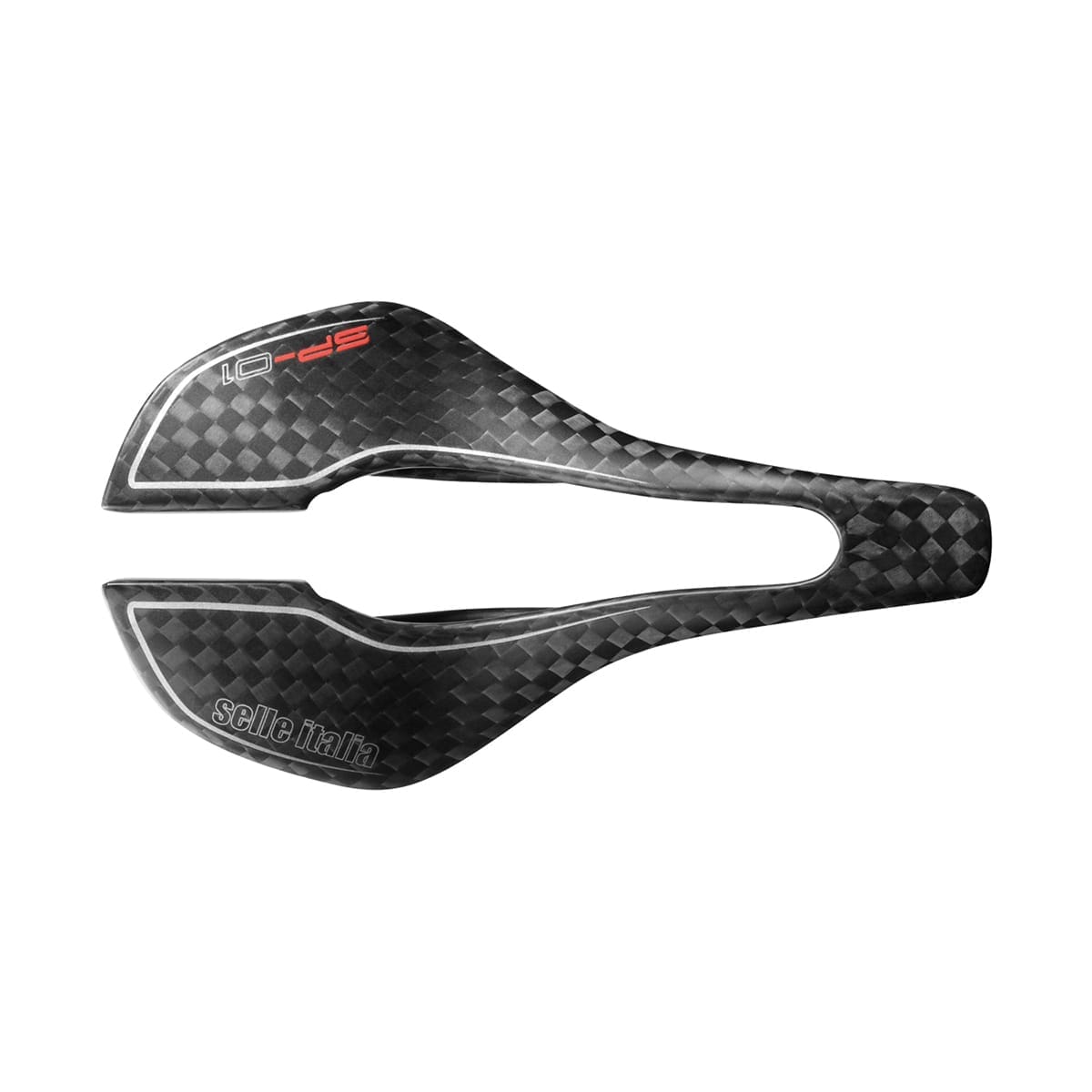 Sattel SELLE ITALIA SP-01 BOOST TEKNO SUPERFLOW S Schienen Carbon