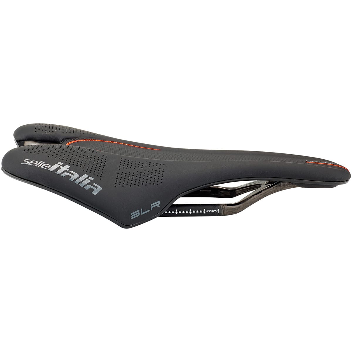 Sattel SELLE ITALIA SLR BOOST S1 Carbonschienen Schwarz – Probikeshop