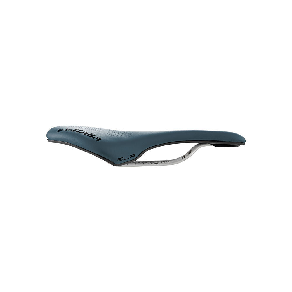 Sattel SELLE ITALIA SLR BOOST GRAVEL SUPERFLOW L Schienen TI316 Blau