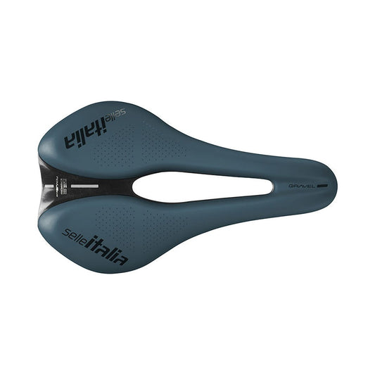 Sattel SELLE ITALIA NOVUS BOOST EVO GRAVEL SUPERFLOW TM L Schienen Mangan Blau