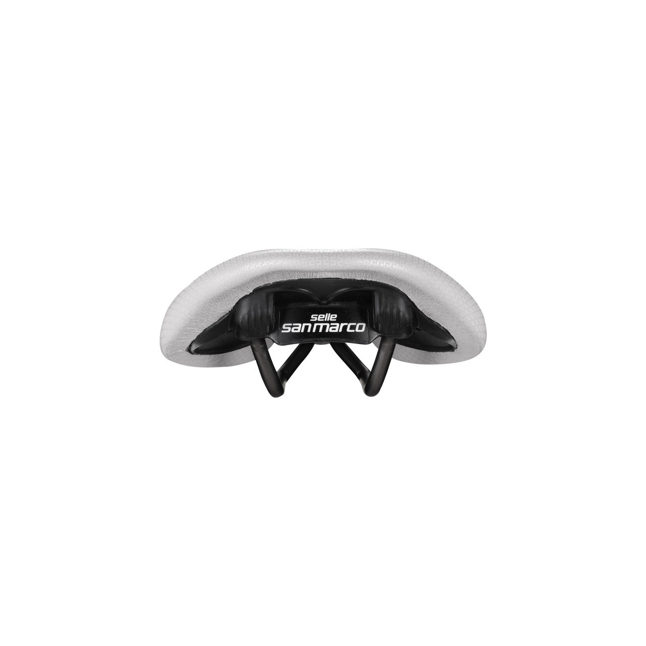 Sattel SAN MARCO ALLROAD SUPERCONFORT OPEN-FIT RACING L3 Breite 146mm Stahlschienen Xsilite Grau/Weiß