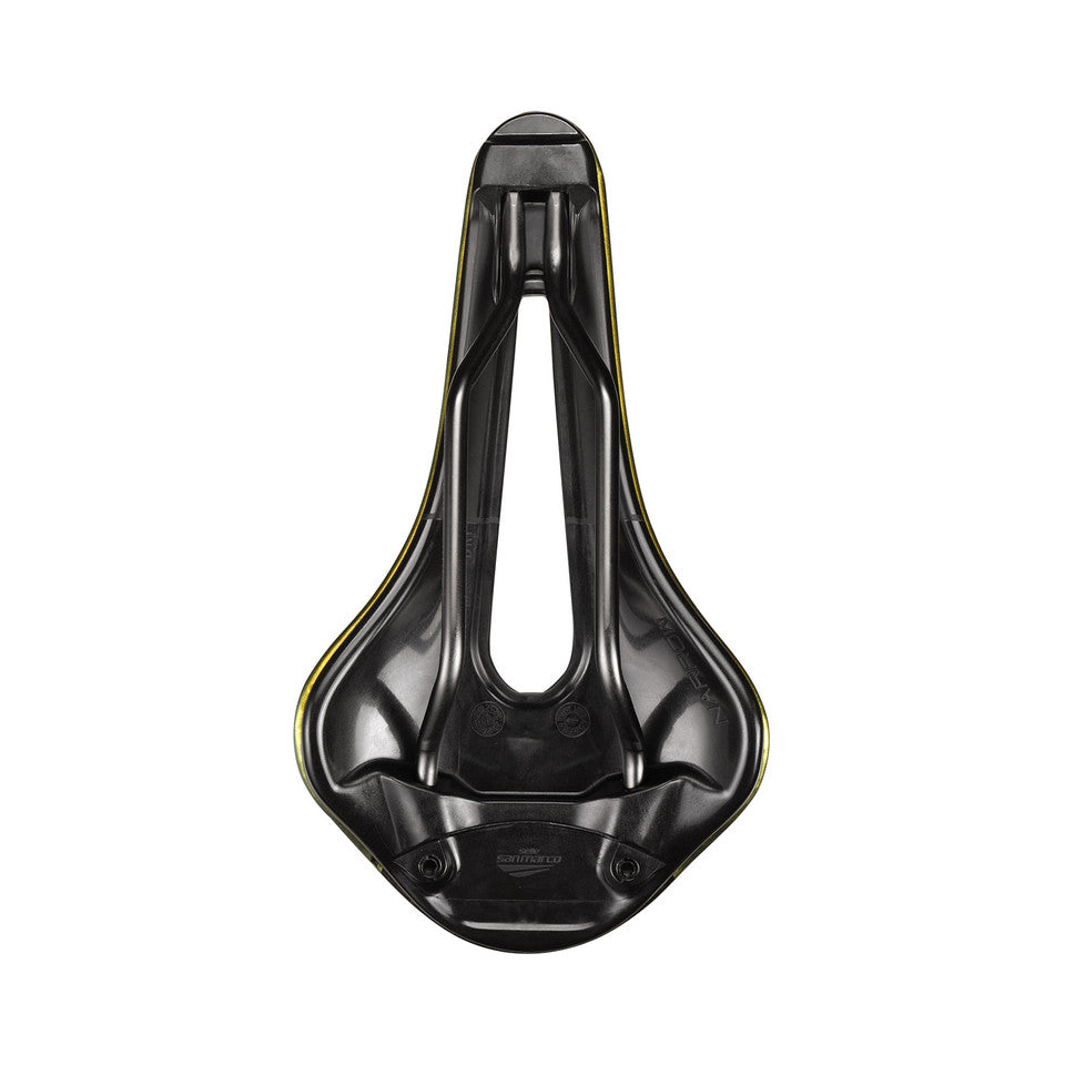 Sattel SAN MARCO SHORTFIT 2.0 OPEN-FIT RACING L3 Breite 155mm Stahlschienen Xsilite Gold