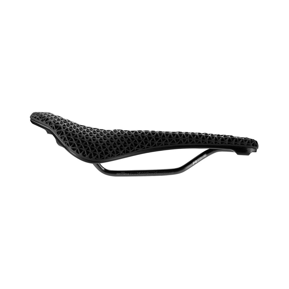 Sattel SAN MARCO SHORTFIT 2.0 3D OPEN-FIT RACING L3 Breite 155mm Stahlschienen Xsilite