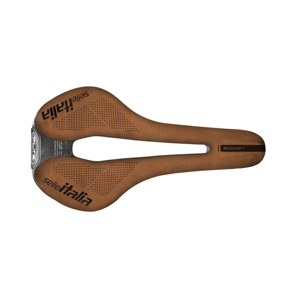 Sattel SELLE ITALIA NOVUS EVO BOOST SUPERFLOW L Schienen Carbon Braun