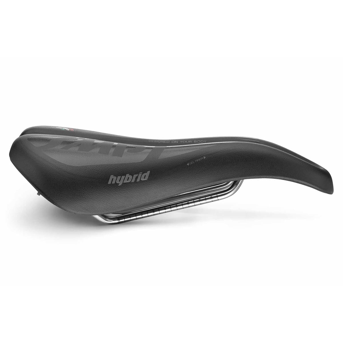 Selle SMP HYBRIDE GEL largeur 140mm rails acier