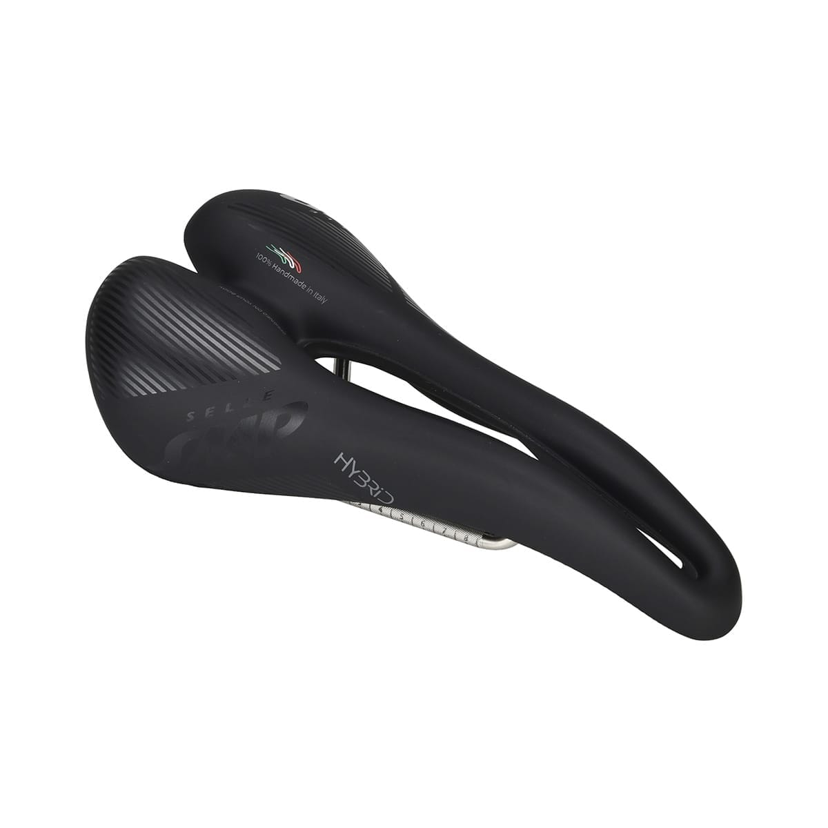 Selle SMP HYBRIDE largeur 140mm rails acier