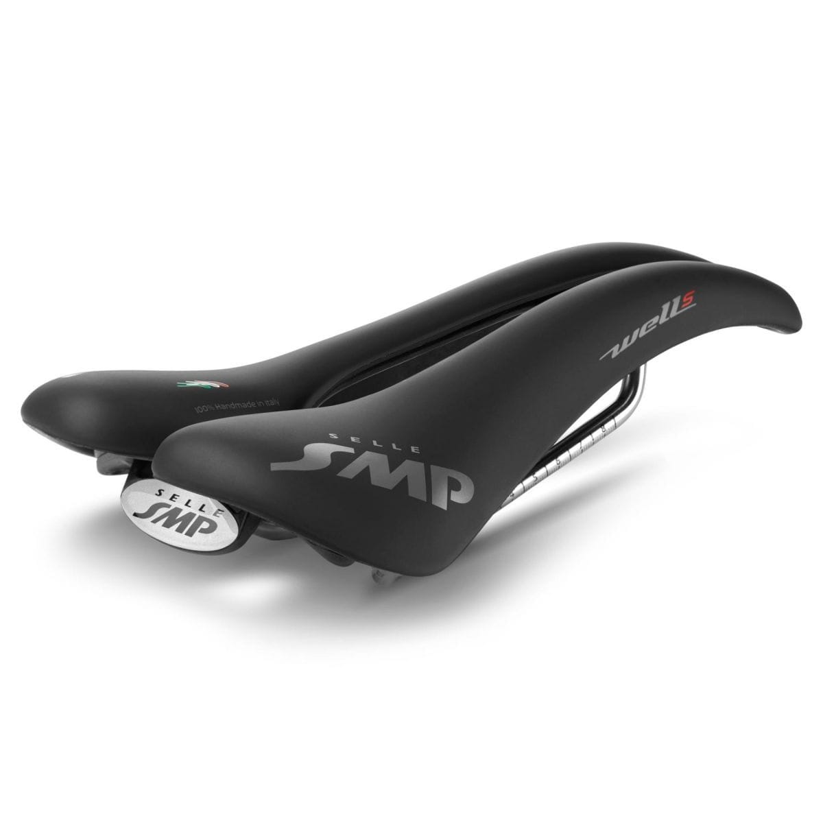 Selle SMP WELL S Largeur 138mm Rails Acier