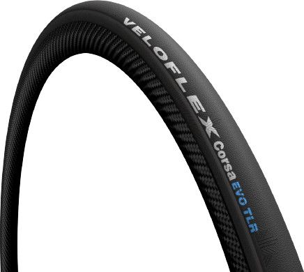 VELOFLEX CORSA EVO TLR 700x25 Tubeless Ready Reifen Schwarz