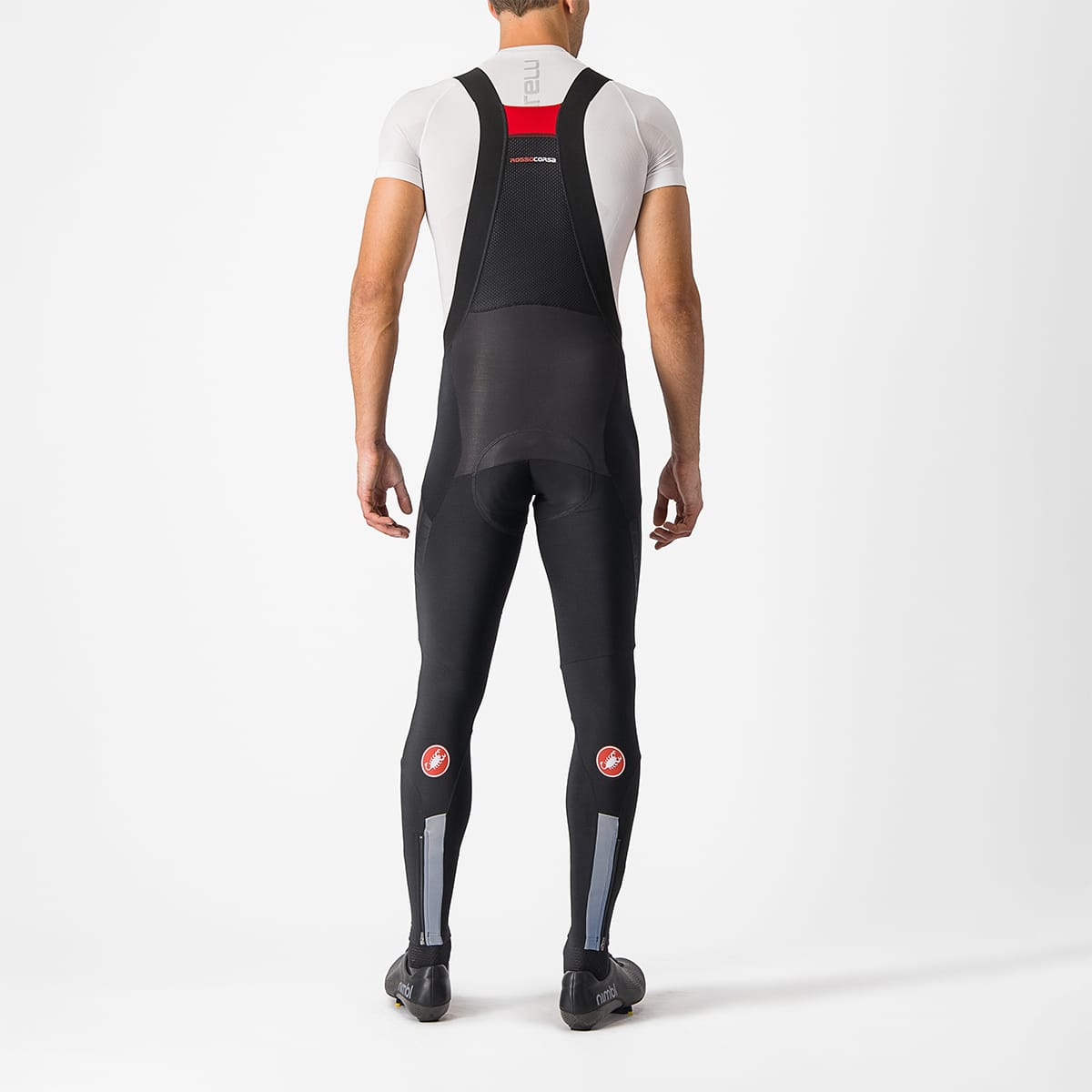 CASTELLI SORPASSO RoS Lange Trägerhose Schwarz