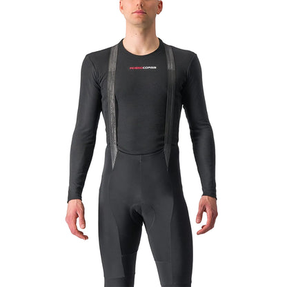 Unterhemd CASTELLI PROSECCO TECH Lange Ärmel Schwarz