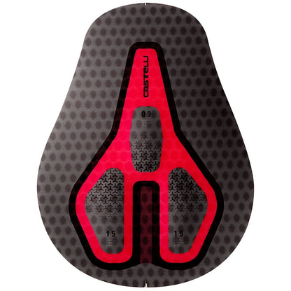 Kurze Trägerhose CASTELLI ESPRESSO Khaki