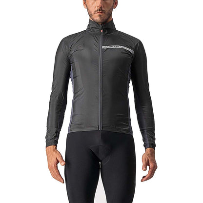 Jacke CASTELLI SQUADRA STRETCH Schwarz/Grau 