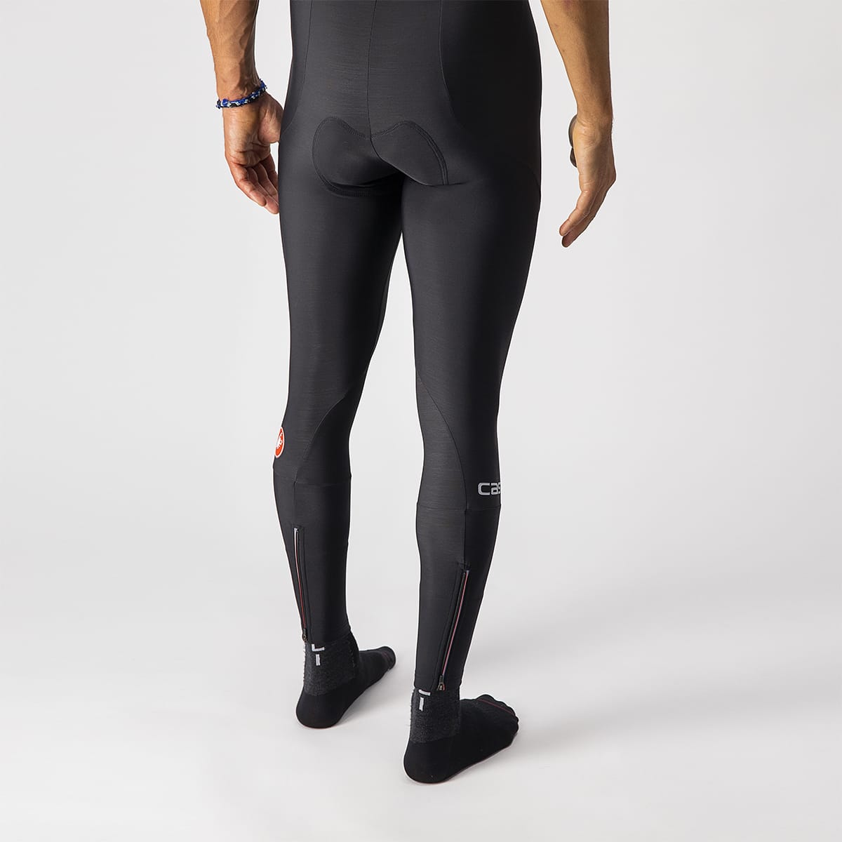 CASTELLI ENTRATA Lange Radlerhose Schwarz