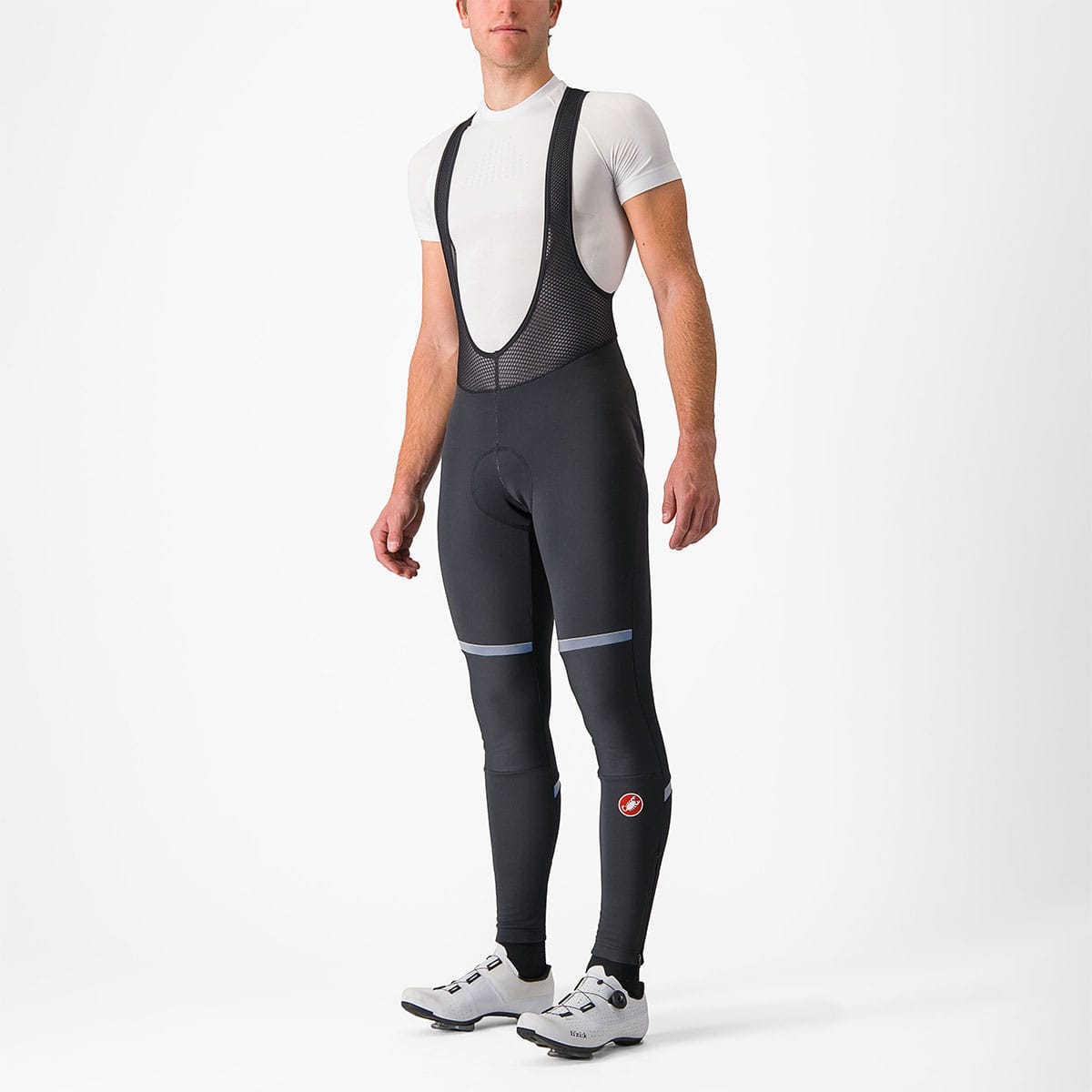 CASTELLI POLARE 3 Lange Trägerhose Schwarz