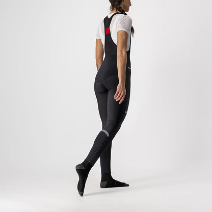 Lange Trägerhose CASTELLI POLARE 3 Damen Schwarz
