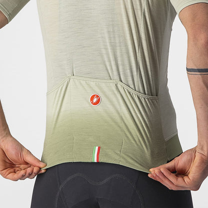 Trikot CASTELLI ESSENZA Kurzarm Grün