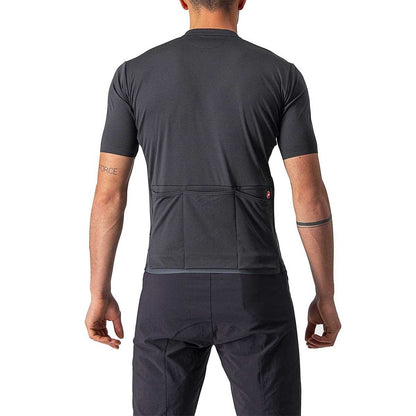 Trikot CASTELLI UNLIMITED ALLROAD Kurzarm Grau