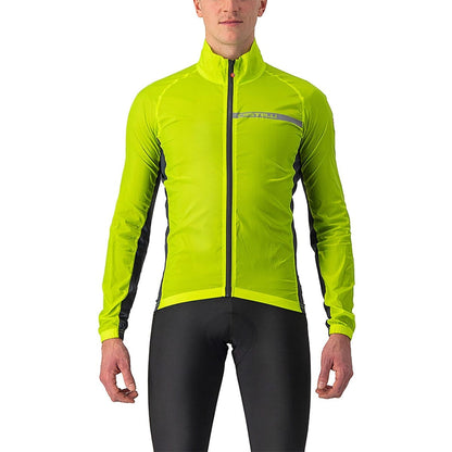 Jacke CASTELLI SQUADRA STRETCH Gelb/Grau