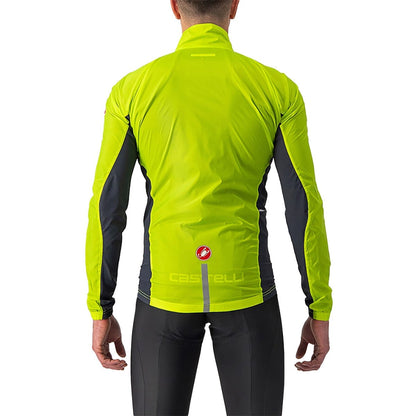 Jacke CASTELLI SQUADRA STRETCH Gelb/Grau