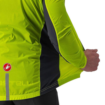 Jacke CASTELLI SQUADRA STRETCH Gelb/Grau