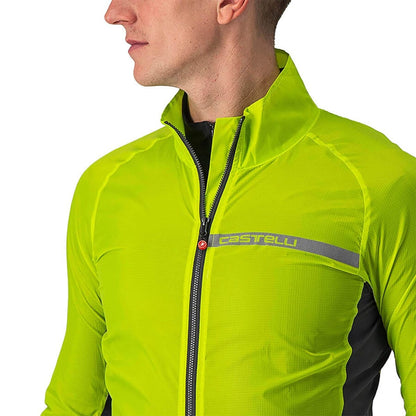 Jacke CASTELLI SQUADRA STRETCH Gelb/Grau