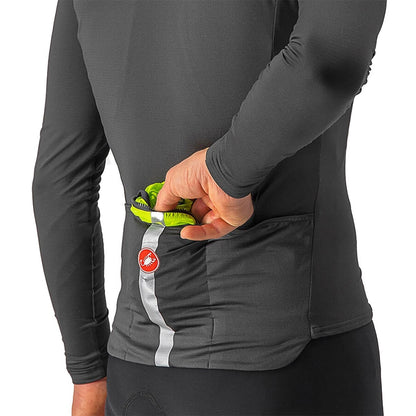 Weste CASTELLI SQUADRA STRETCH Gelb/Grau