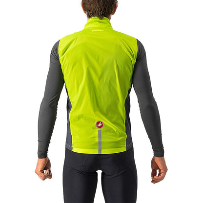 Weste CASTELLI SQUADRA STRETCH Gelb/Grau