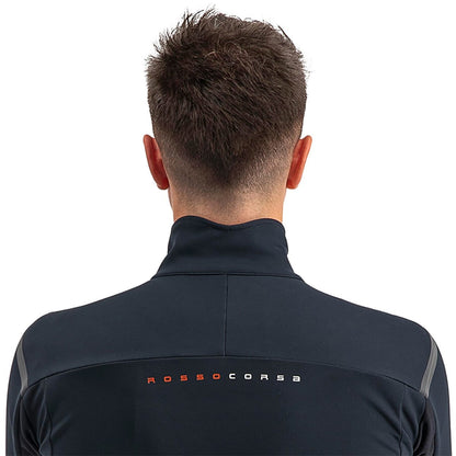 Jacke CASTELLI CONVERTIBLE PERFETTO ROS 2 Schwarz/Schwarz Reflex