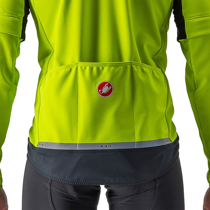 Jacke CASTELLI CONVERTIBLE PERFETTO ROS 2 Gelb/Grau