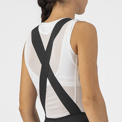 Lange Trägerhose CASTELLI VELOCISSIMA DT Damen Schwarz Reflex