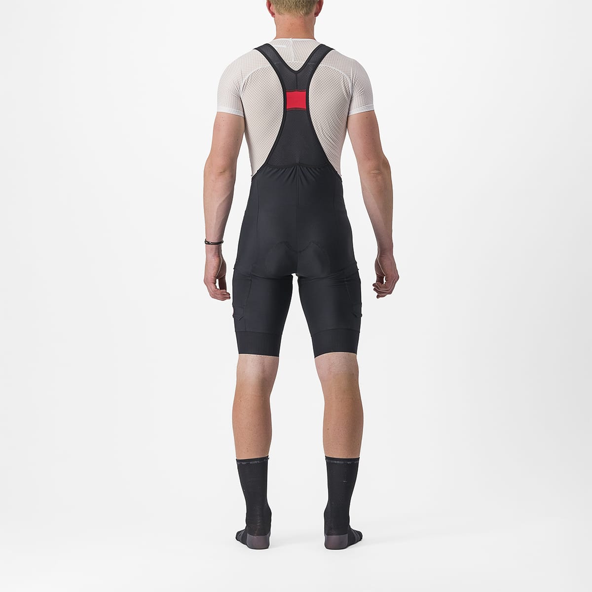 CASTELLI UNLIMITED CARGO Kurze Trägerhose Schwarz