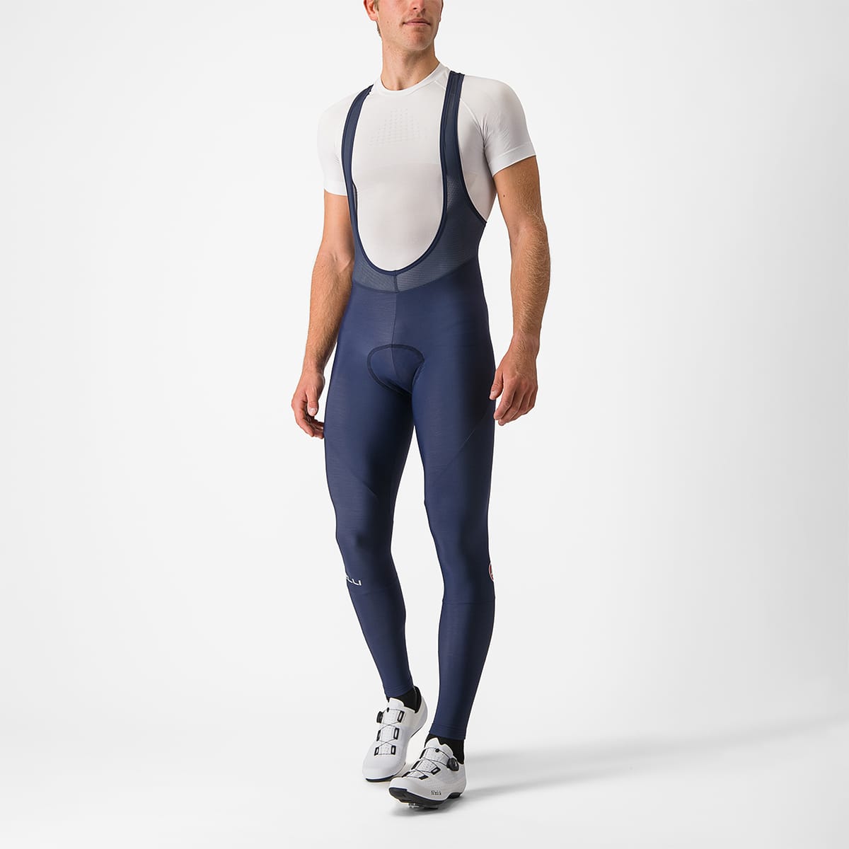 CASTELLI ENTRATA Lange Trägerhose Marine