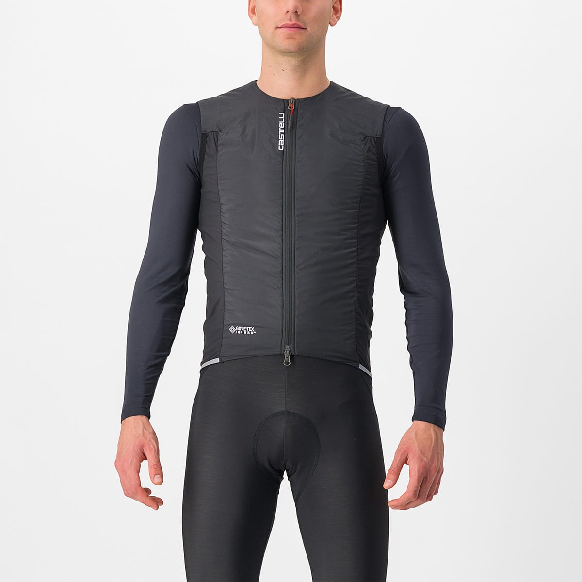 CASTELLI FLY Ärmellose Weste Schwarz