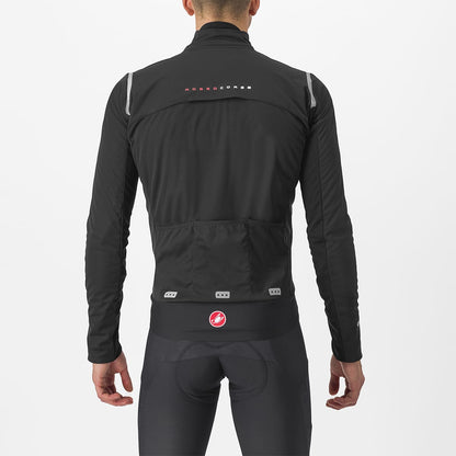 CASTELLI ALPHA DOPPIO ROS Jacke Schwarz/Reflex