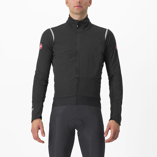 CASTELLI ALPHA DOPPIO ROS Jacket Schwarz/Reflex