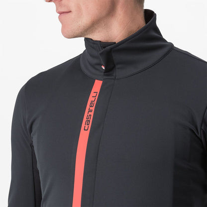 Jacke CASTELLI ENTRATA Schwarz/Rot