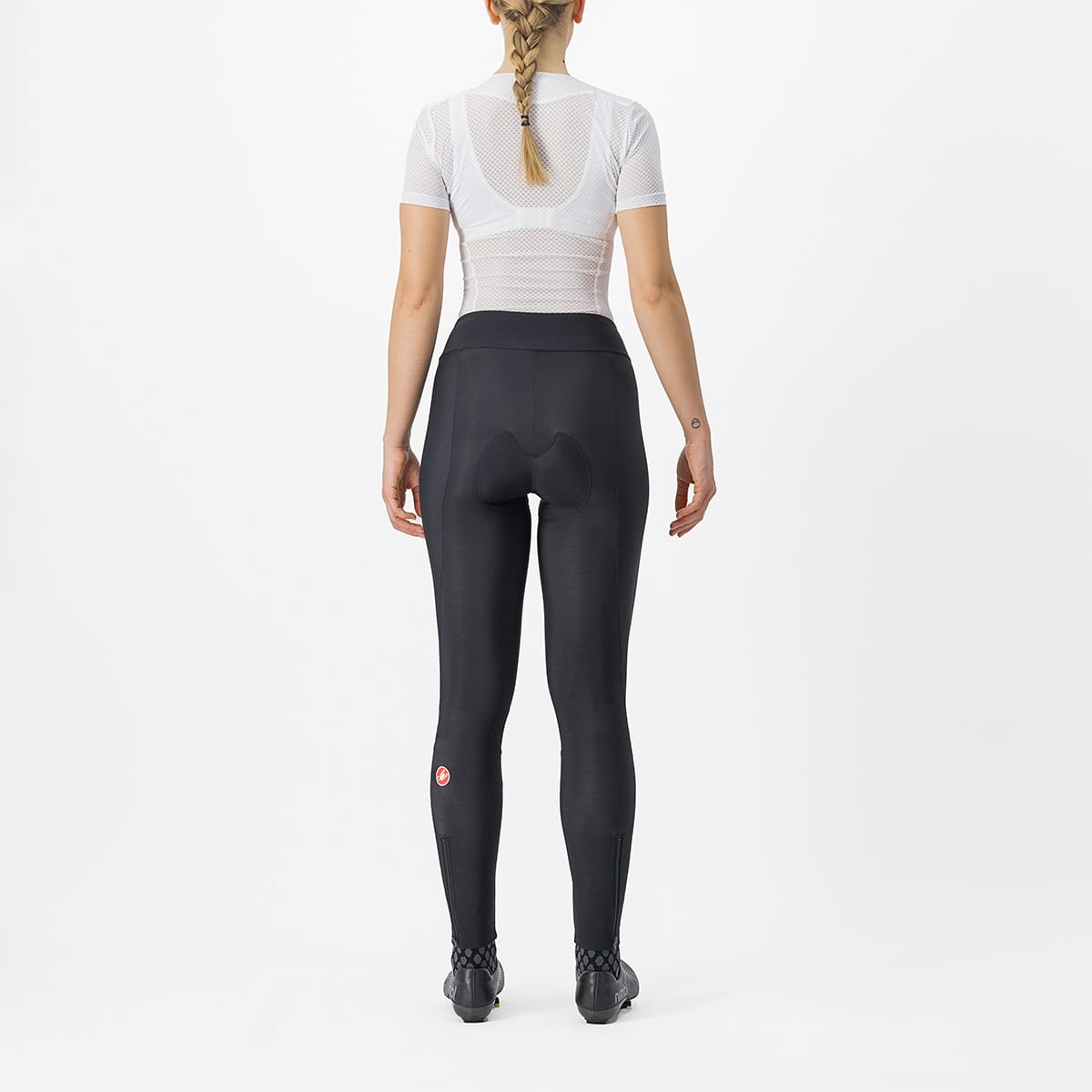 CASTELLI ENTRATA Damen Lange Radlerhose Schwarz